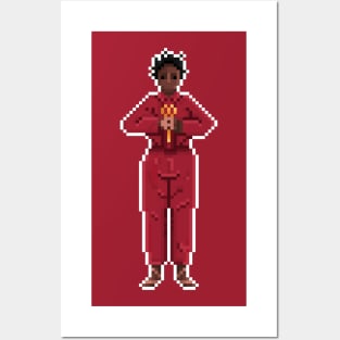 Once Upon A Time There Was A Girl, And The Girl Had A Shadow... Pixel Edition Posters and Art